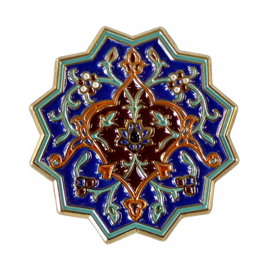 Tile Enamel Pin