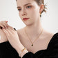 Sterling Silver Malachite Necklace D0402