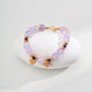 Lavender amethyst bracelet (natural crystals have color differences in different batches) SL0157-2