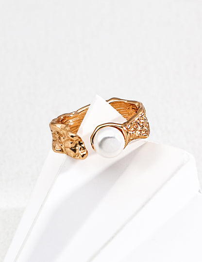 Natural Pearl Ring J0322