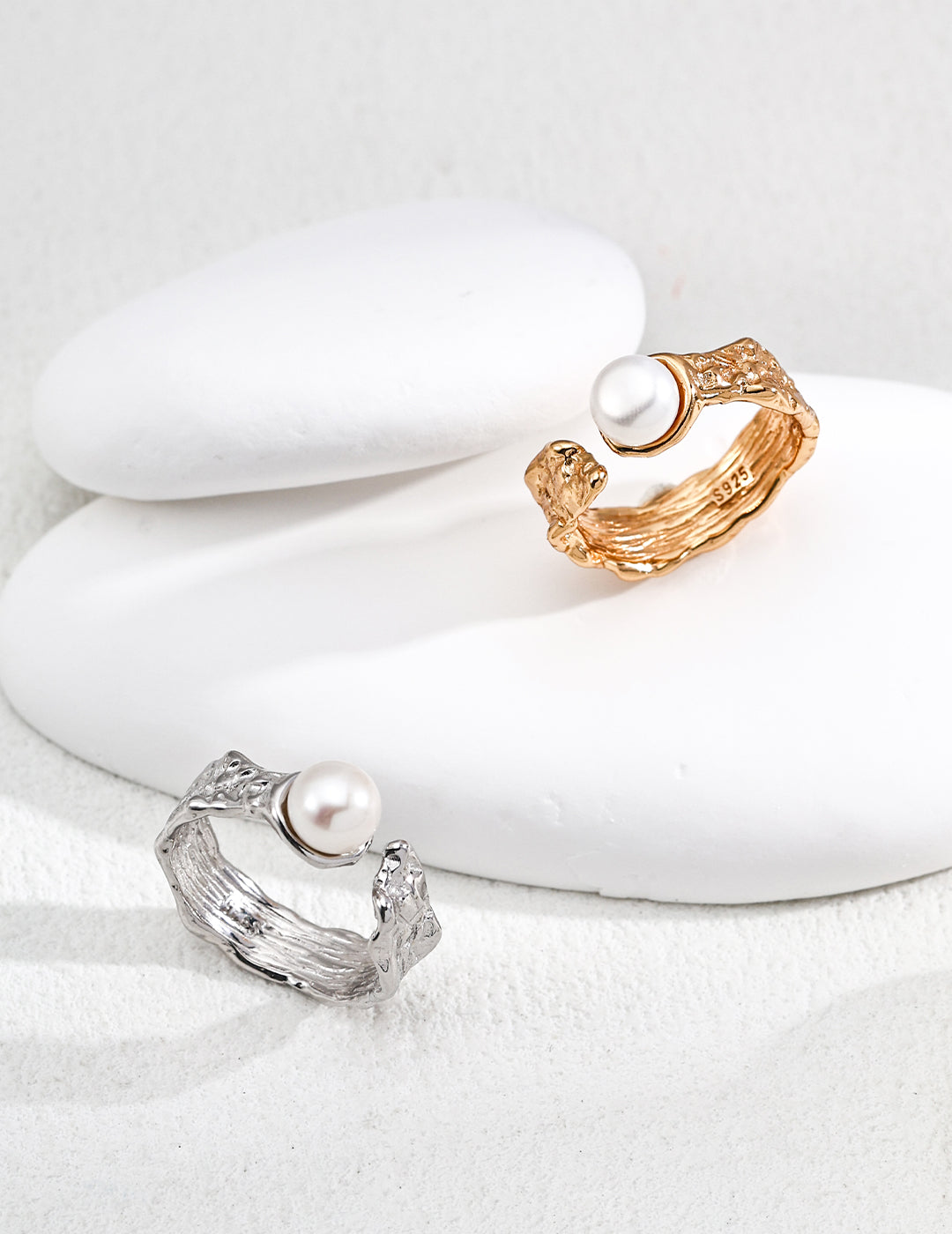 Natural Pearl Ring J0322