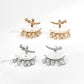 Retro design earrings (dual use) E01349