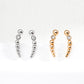 Retro design earrings (dual use) E01349