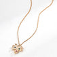 Vintage Zirconia Pendant Necklace D0630-2