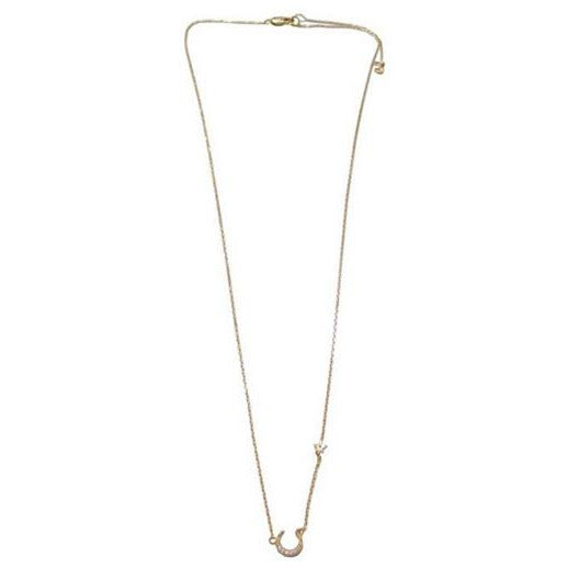 Star and Moon Necklace in Gold